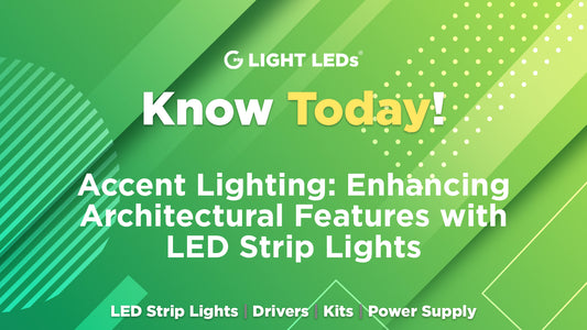 Accent Lighting: Enhancing Architectural Features with LED Strip Lights