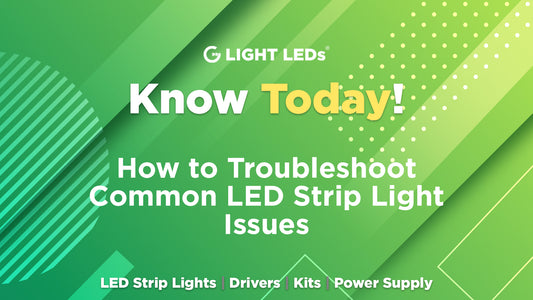 How to Troubleshoot Common LED Strip Light Issues