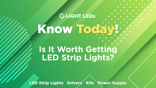 Is It Worth Getting LED Strip Lights? | G LIGHT LEDS