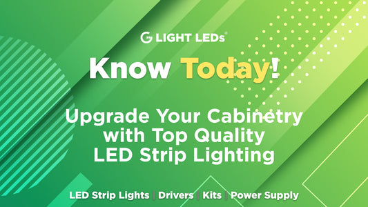 Upgrade Your Cabinetry with Top Quality LED Strip Lighting
