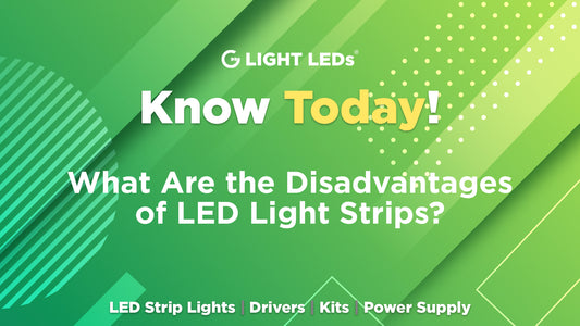 What Are the Disadvantages of LED Light Strips?