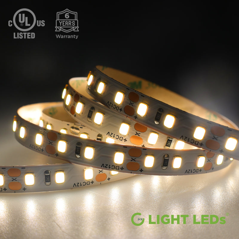 12V DC G Light SMD2835 High Density, Indoor rated, UL Listed, Neutral White, 4000K