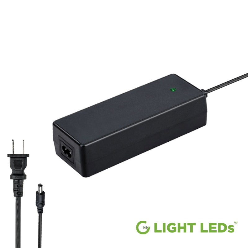 12V Plug and Play Power Supply, 96W UL Listed, CCTV, LED Lighting,