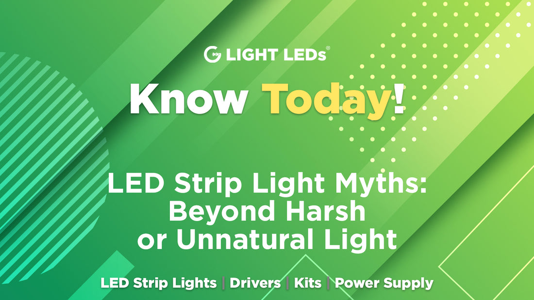 Are LED Strip Light Bad for your eyes?