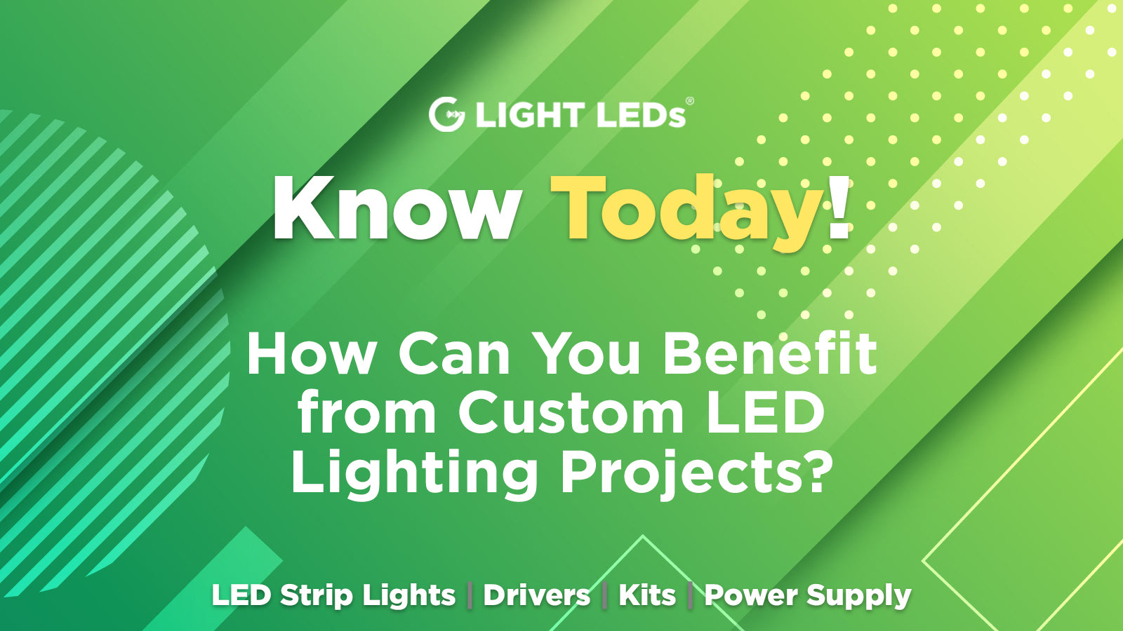 How Can You Benefit from Custom LED Lighting Projects? โ G Light LEDs