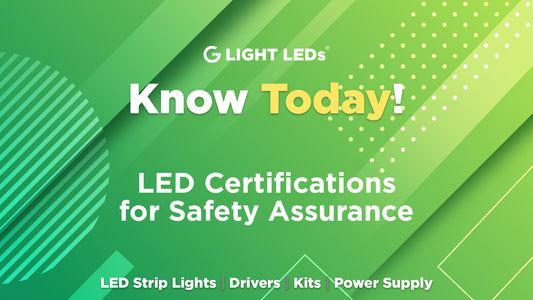 Lighting with Confidence: Essential LED Certifications for Safety Assurance
