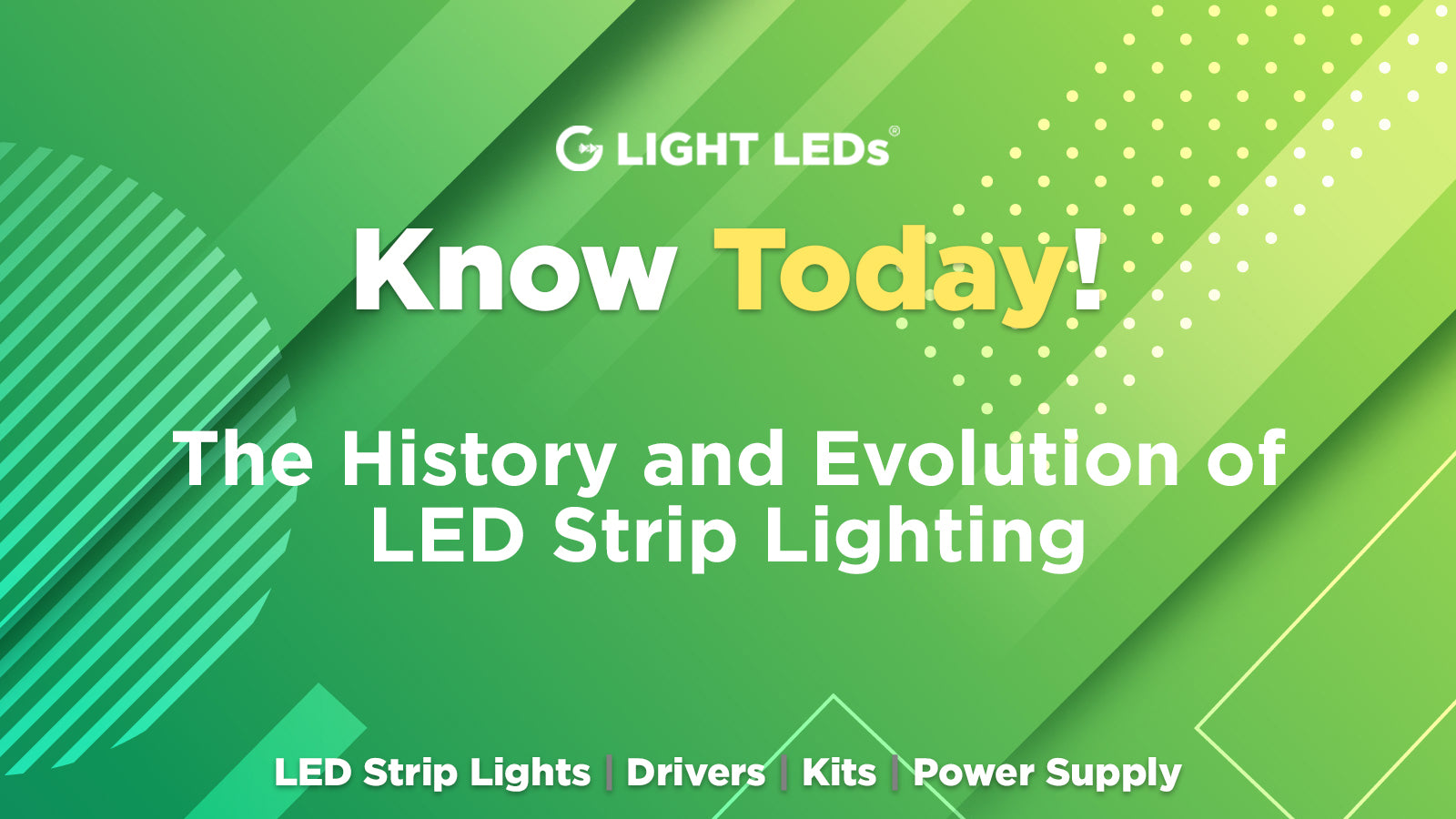 Led Light Evolution The History and Evolution of LED Strip Lighting – G Light LEDs