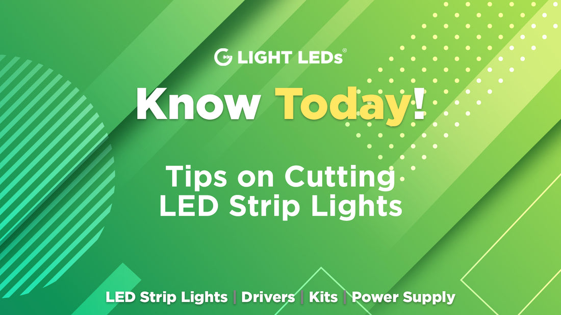 Tips on Cutting LED Strip Lights