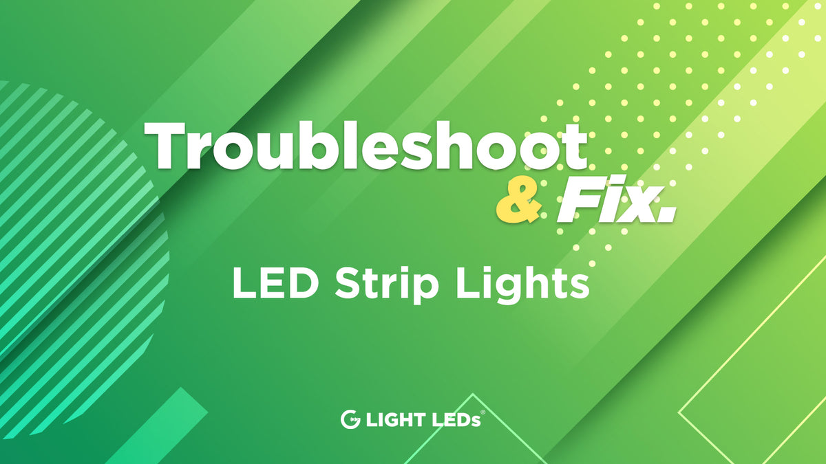 Comprehensive Guide for Troubleshooting and Fixing LED Strip Lights – G ...