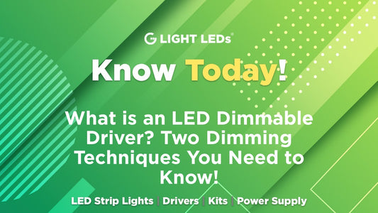 What is an LED Dimmable Driver? Two Dimming Techniques You Need to Know