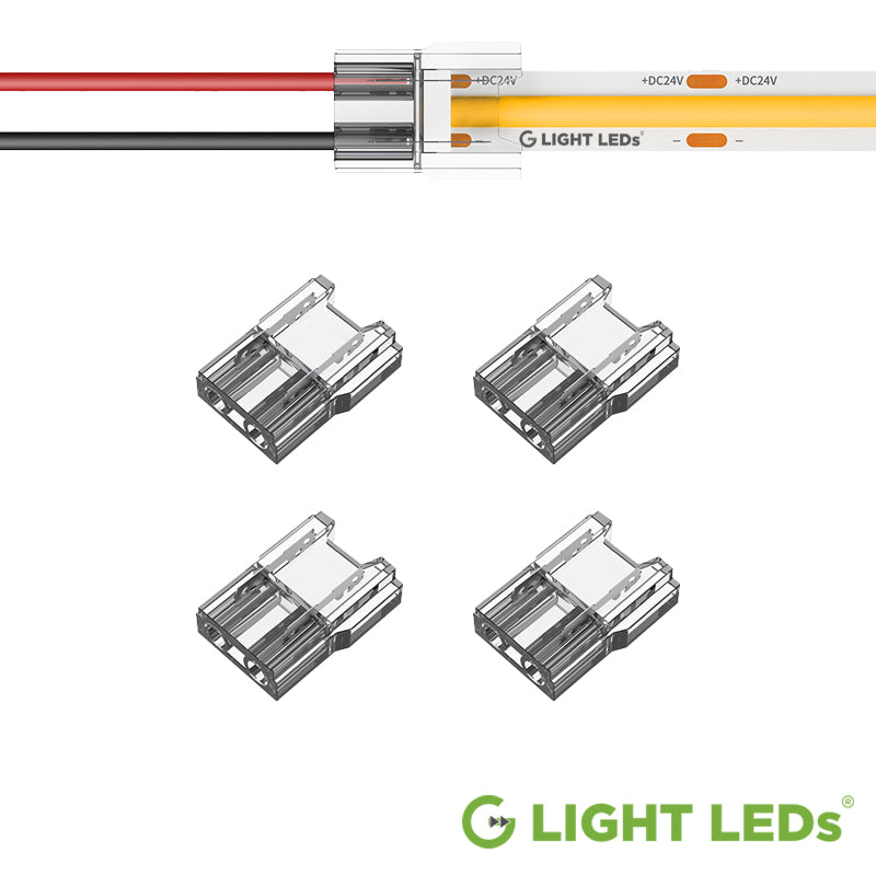 8mm Strip to Wire Pinch Type LED Strip Connector – G Light LEDs