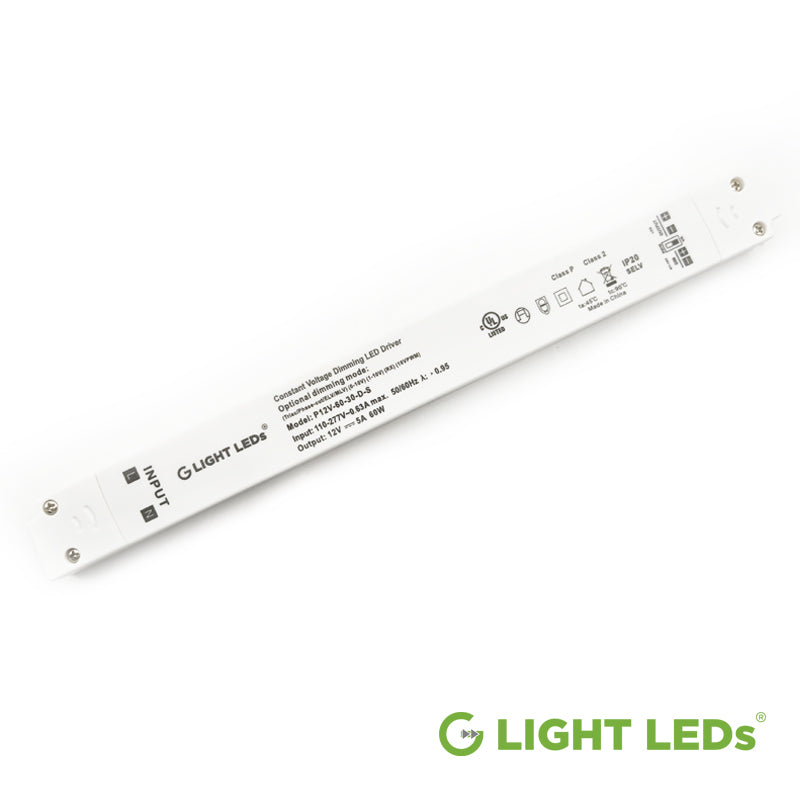 12V and 24V G - Slim Universal 5-in-1 LED Electronic Dimmable Driver I ...